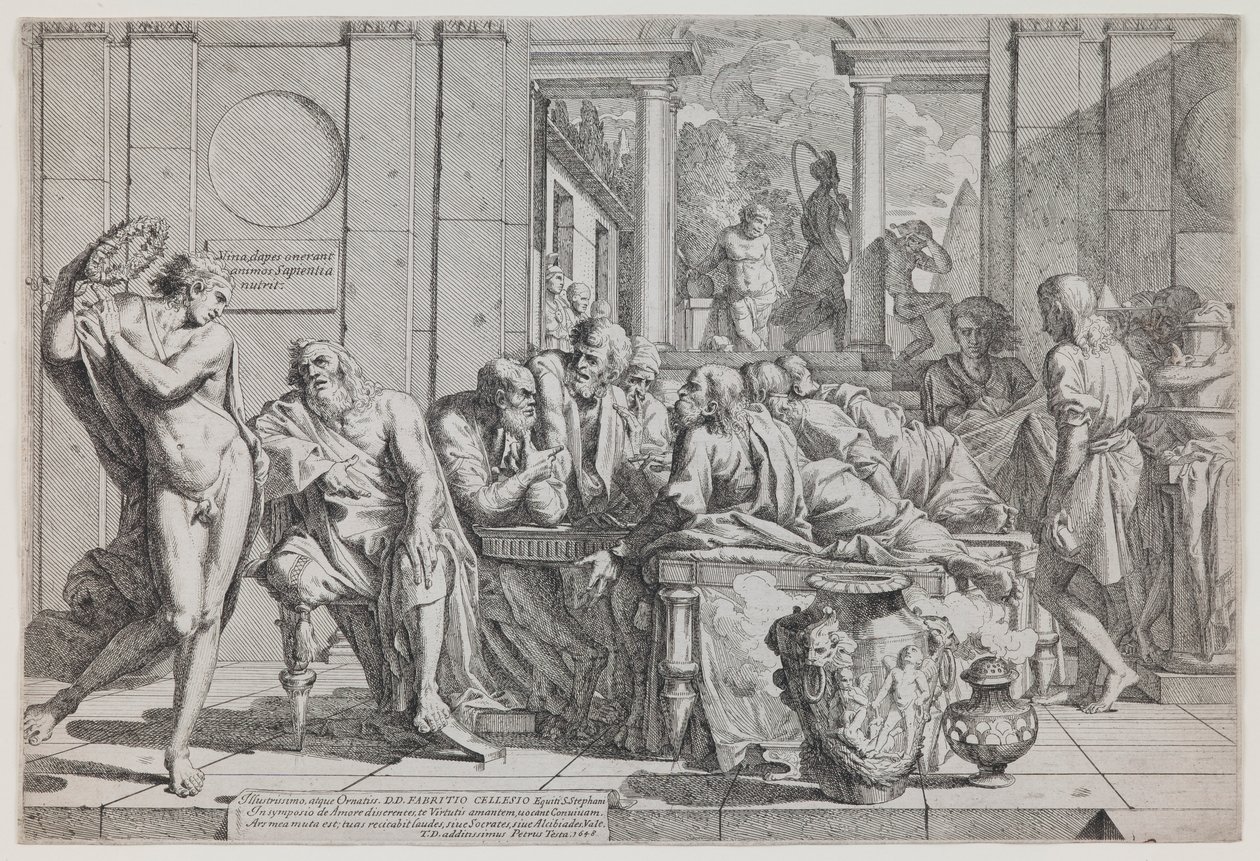 Il simposio da Pietro Testa