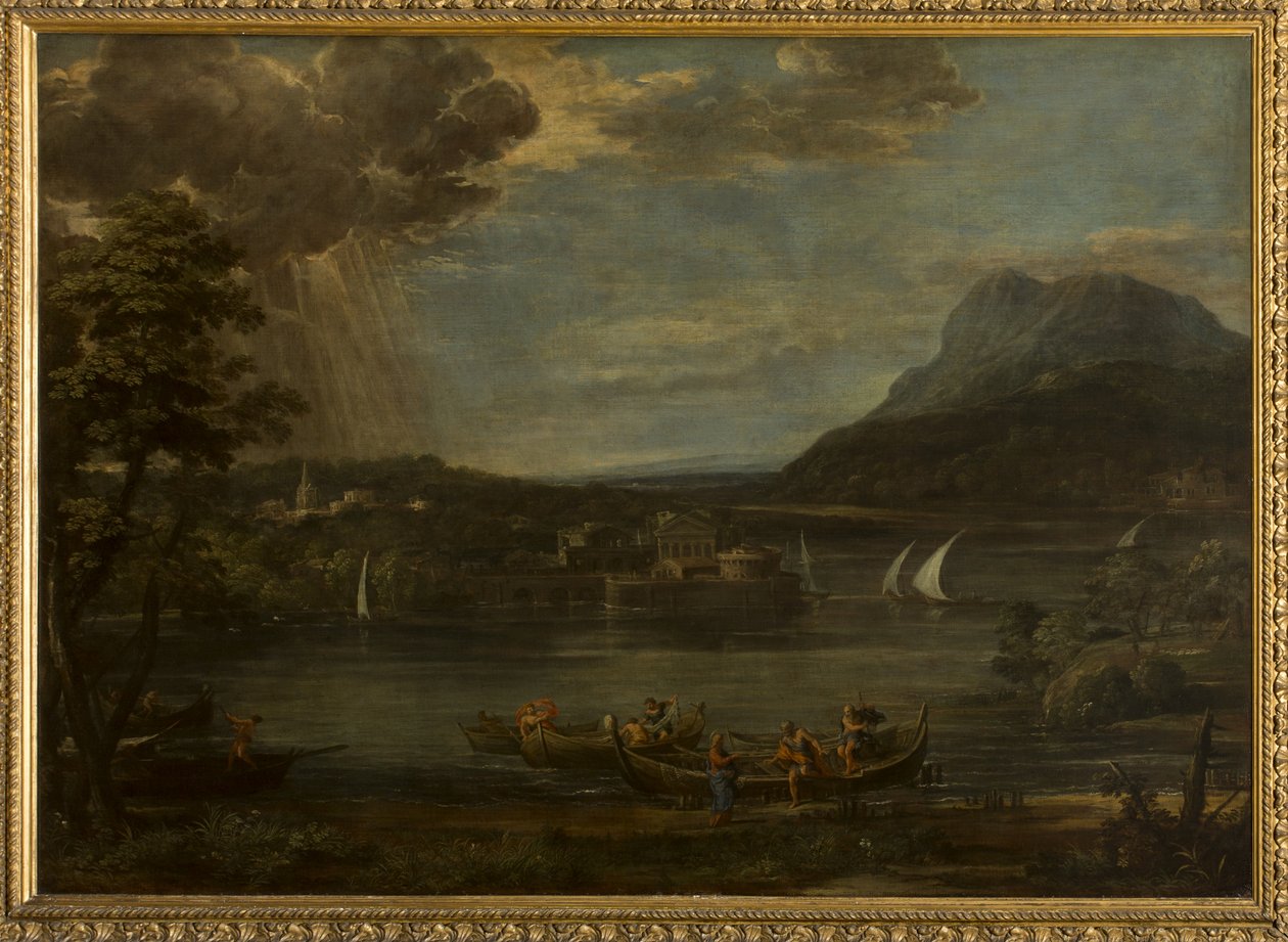 Paesaggio con la chiamata di San Pietro da Pietro da Cortona