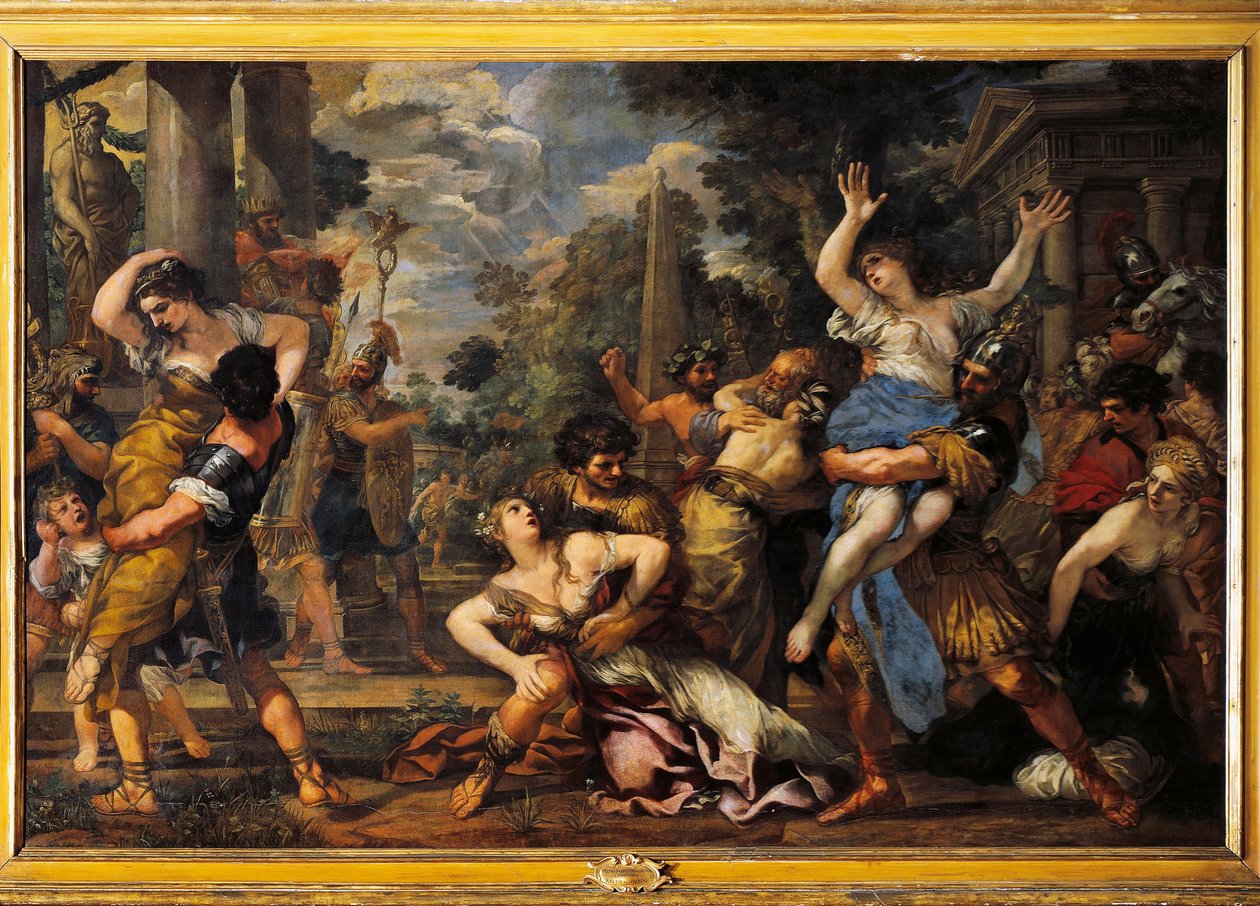 Il ratto delle Sabine da Pietro da Cortona