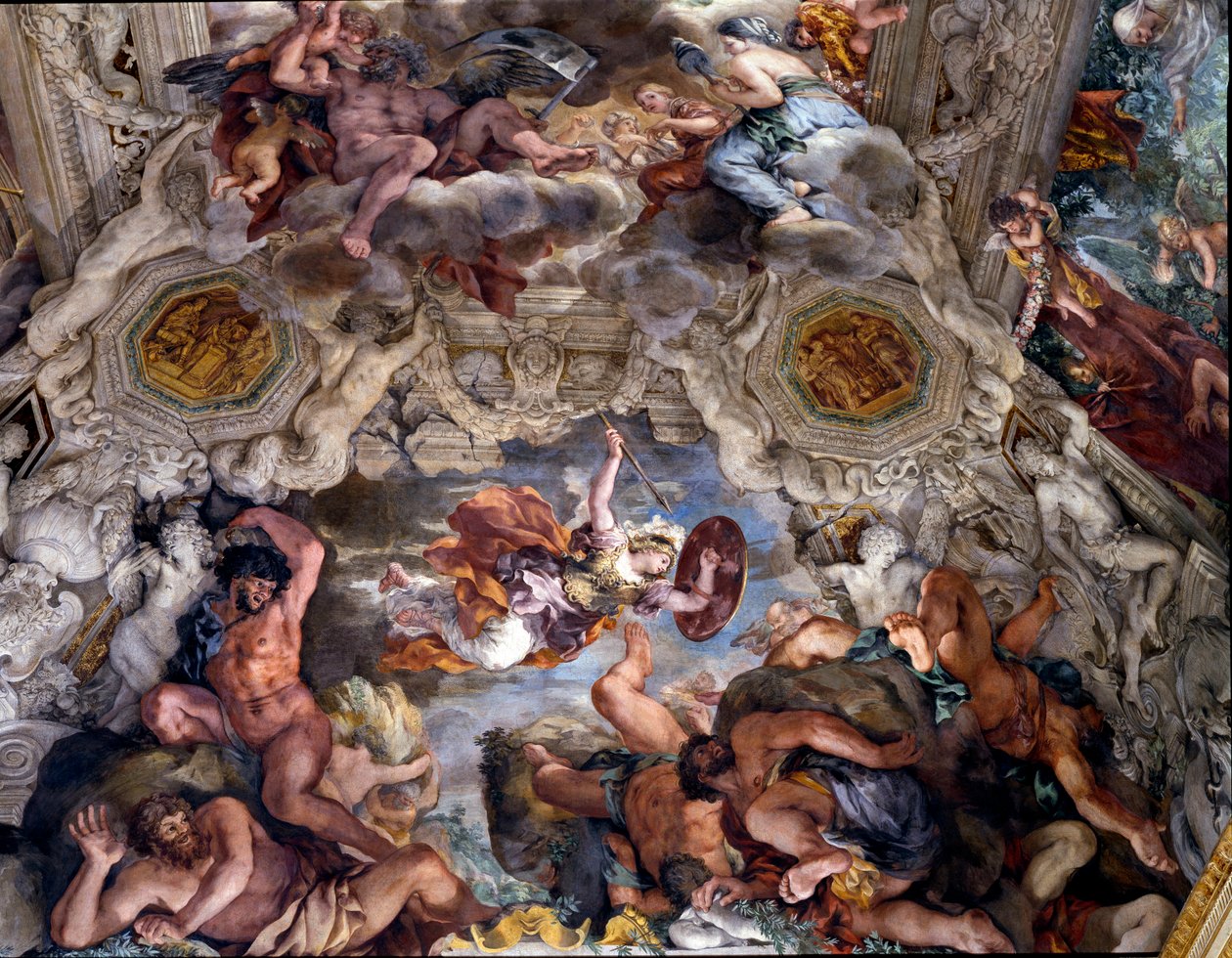 Il trionfo della Divina Provvidenza (dettaglio) da Pietro da Cortona