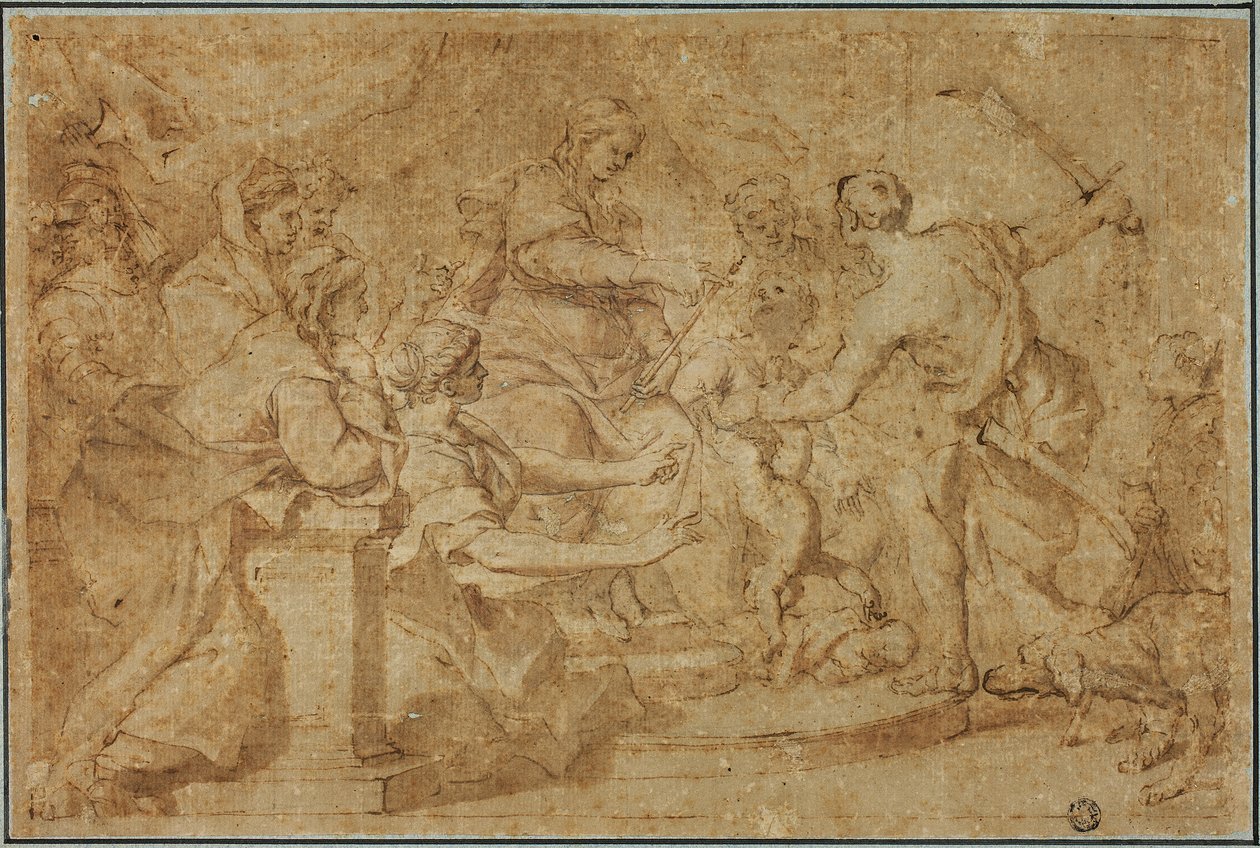 Il giudizio di Salomone da Pietro da Cortona