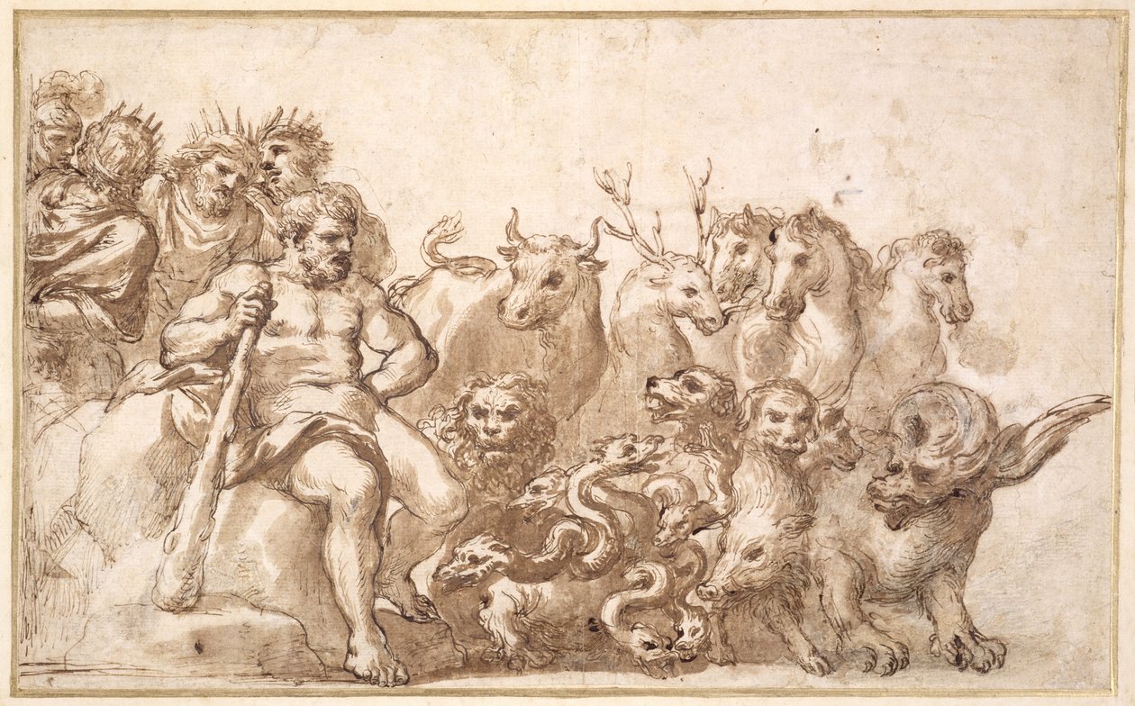 Allegoria delle fatiche di Ercole da Pietro da Cortona
