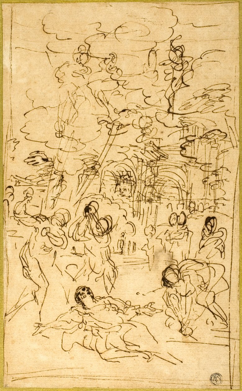 Il martirio di Santo Stefano da Pietro da Cortona