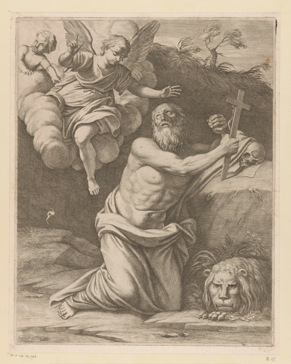 San Girolamo nel deserto da Pietro del Po