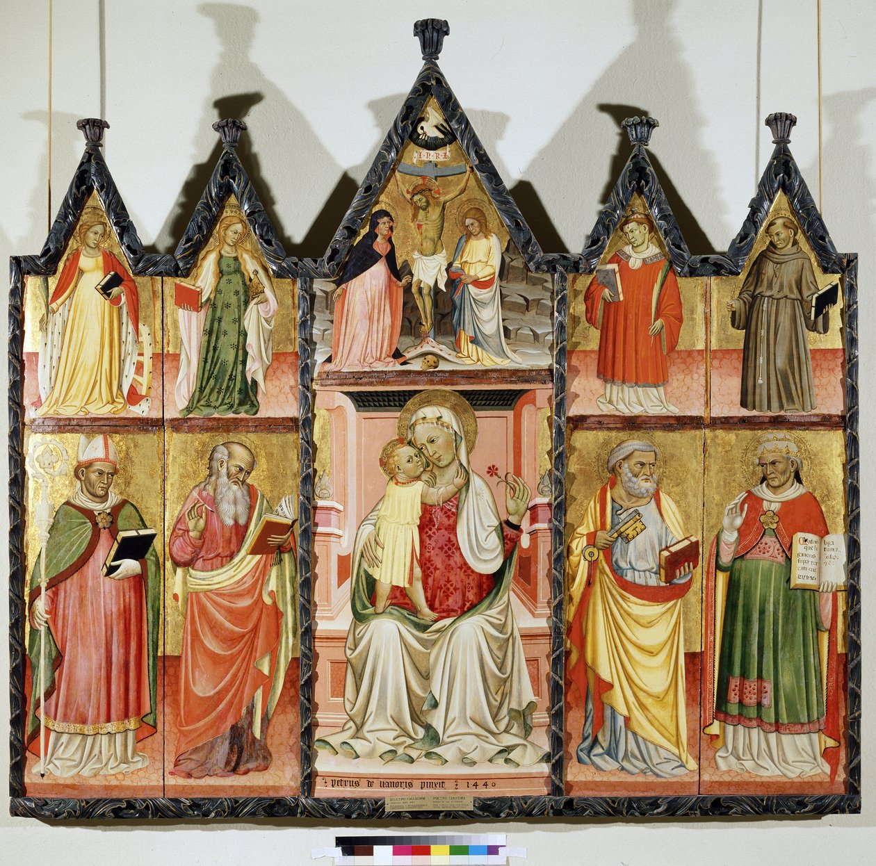 Polittico della Vergine con il Bambino e santi da Pietro di Giovanni Lianori