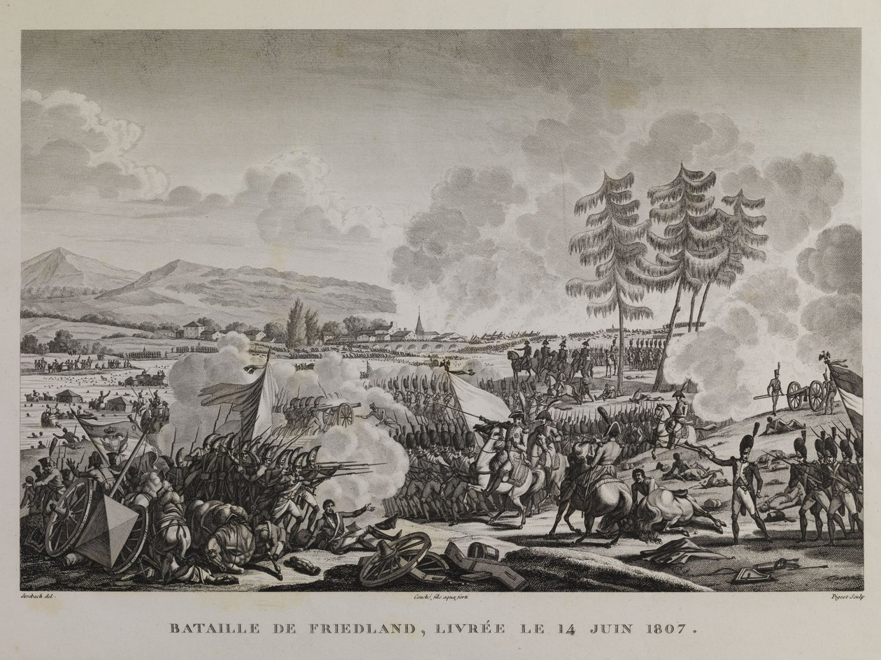 Battaglia di Friedland, 14 giugno 1807 da François Pigeot
