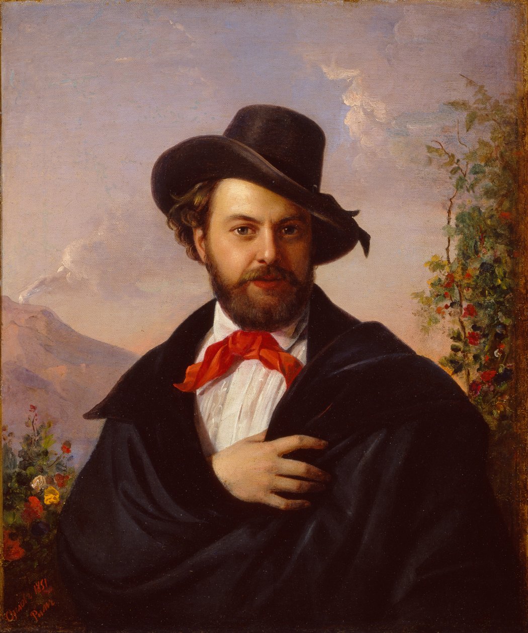 Autoritratto da Pimen Nikitich Orlov