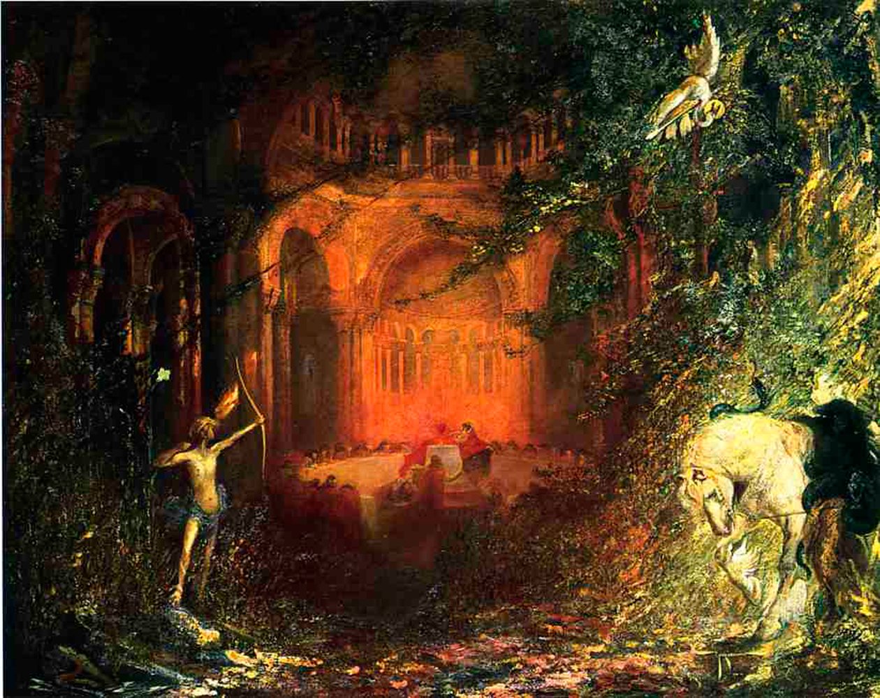 Parzifal e i Cavalieri del Santo Graal, c.1902 da Pinckney Marcius Simons