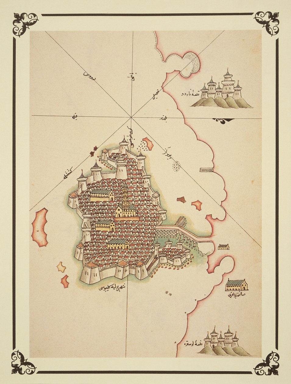 Mappa di Gallipoli, dal 