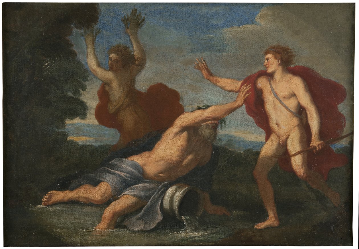 Apollo e Dafne, c.1740 da Placido Costanzi