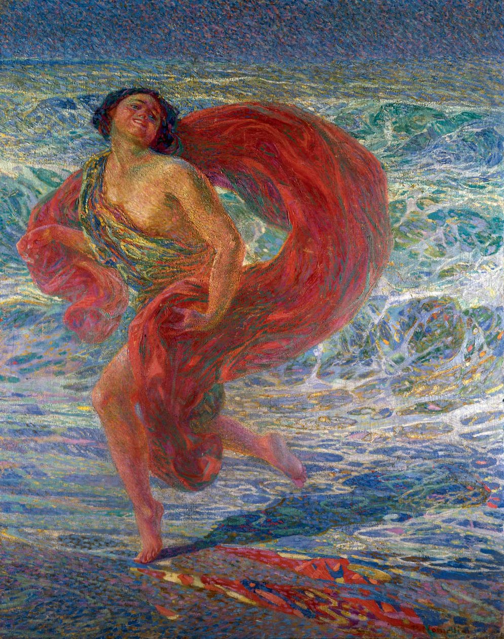 Isadora Duncan. Gioia tirrena da Plinio Nomellini