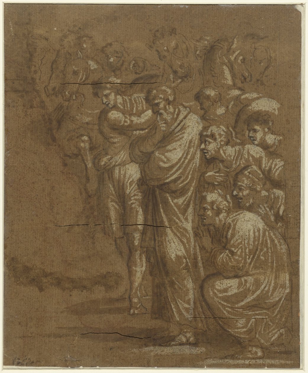 Adorazione dei Magi da Polidoro da Caravaggio (possibly)