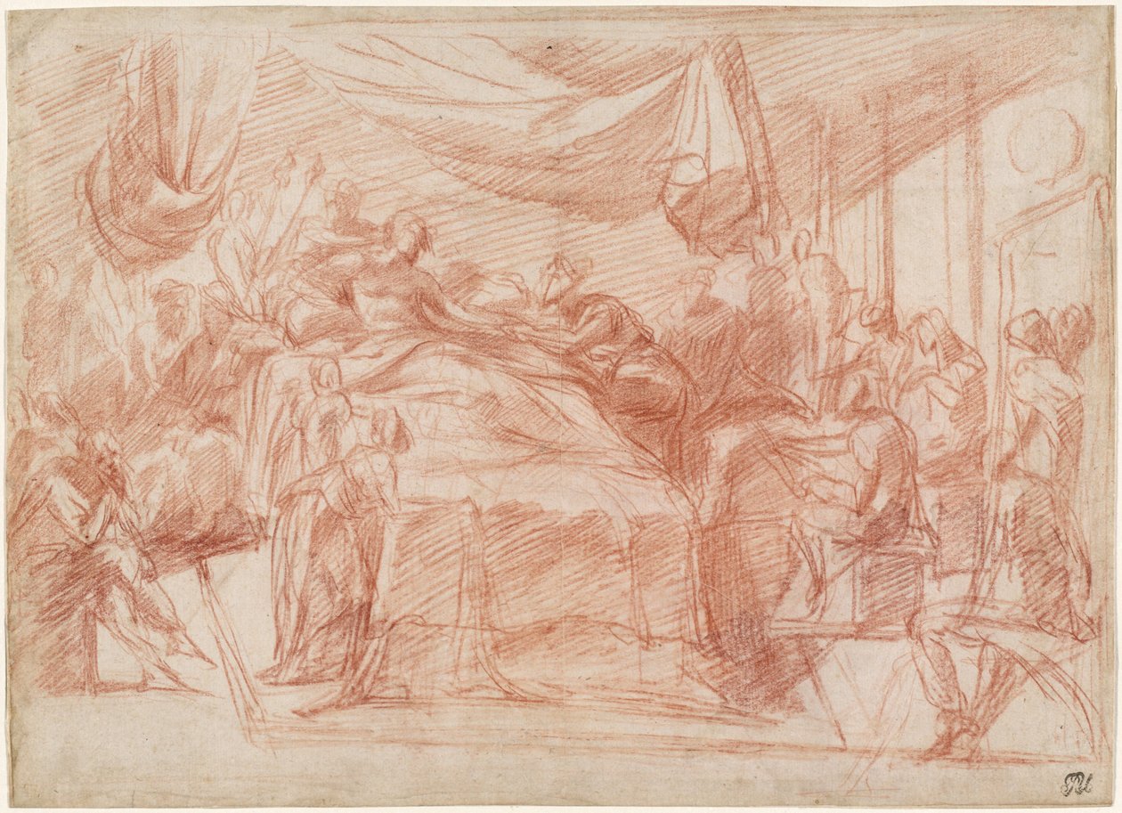 Scena di Morte [recto] da Polidoro da Caravaggio
