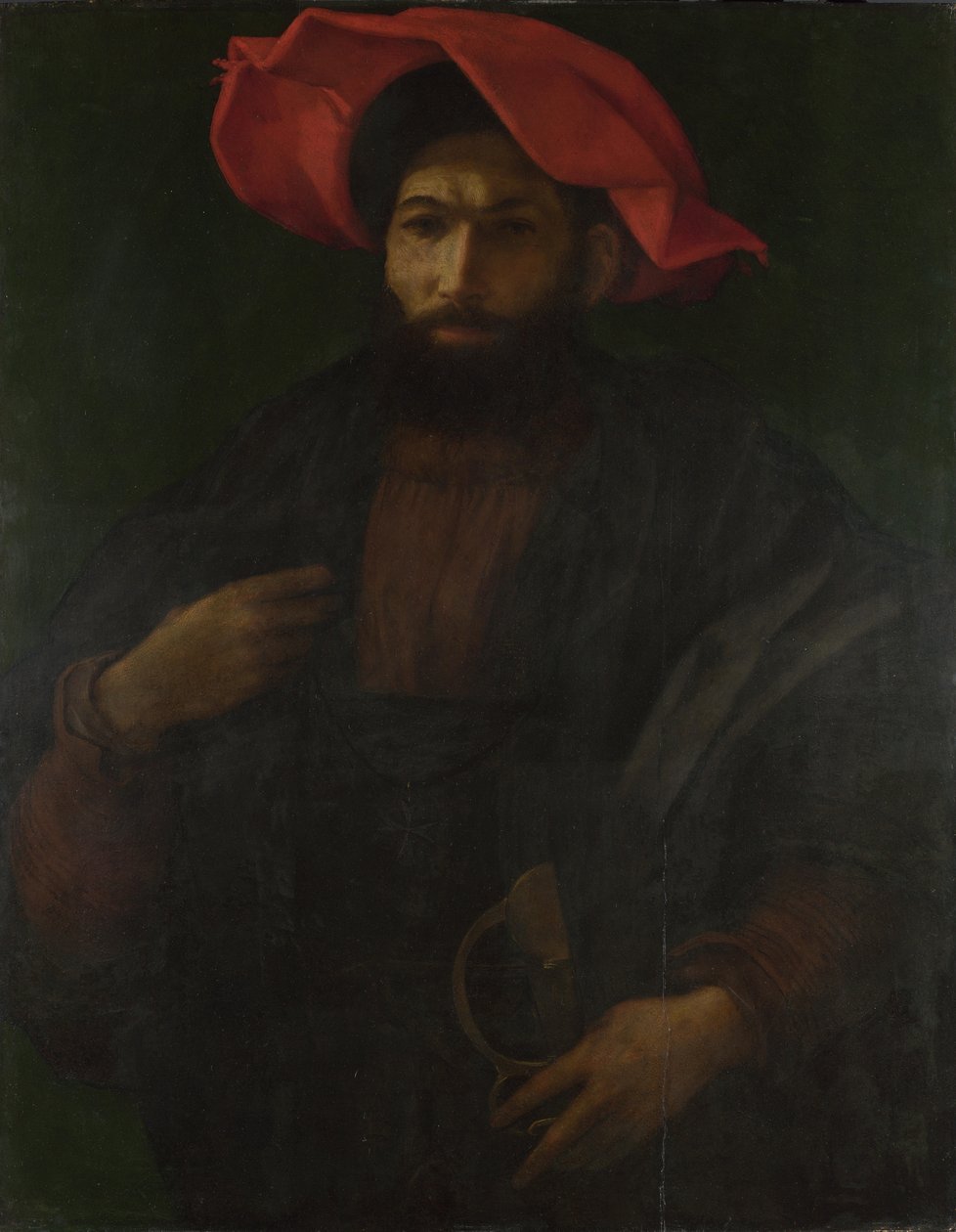 Un cavaliere di San Giovanni, ca 1530 da Polidoro da Caravaggio