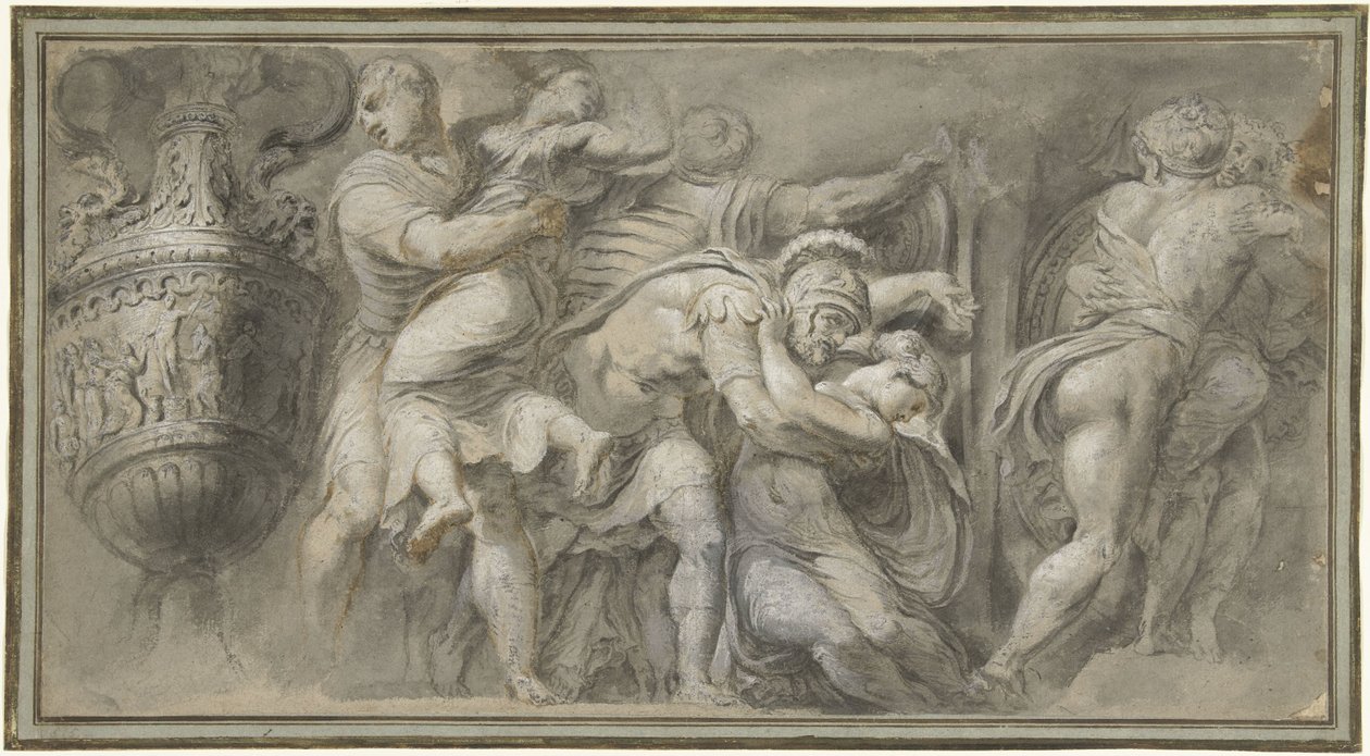 Ratto delle Sabine da Polidoro da Caravaggio