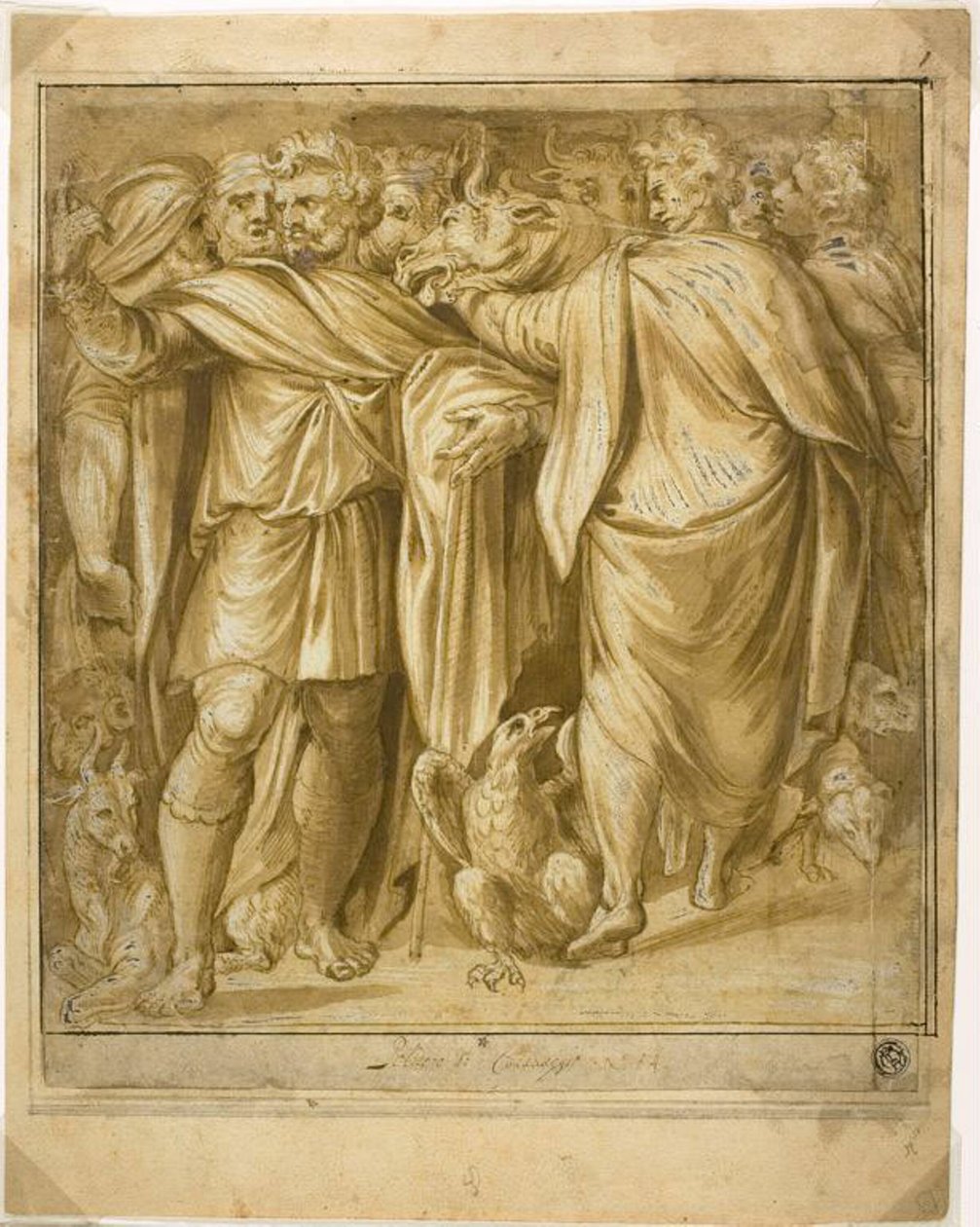 Scena Sacrificale da Polidoro da Caravaggio