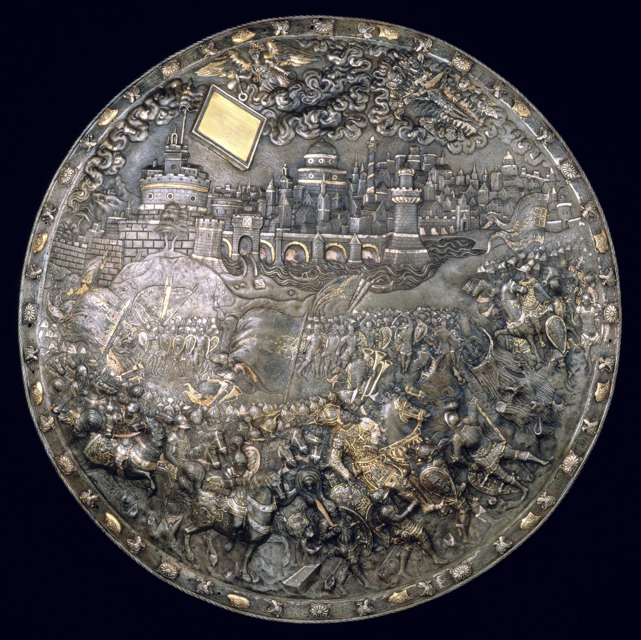 Scudo della fortuna di re Giovanni III Sobieski (1624-96) da Polish School
