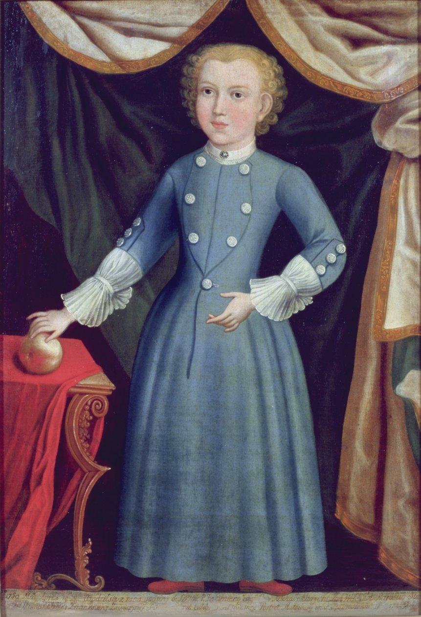 Ritratto di Kizimierz Zawiszna, 1754 da Polish School