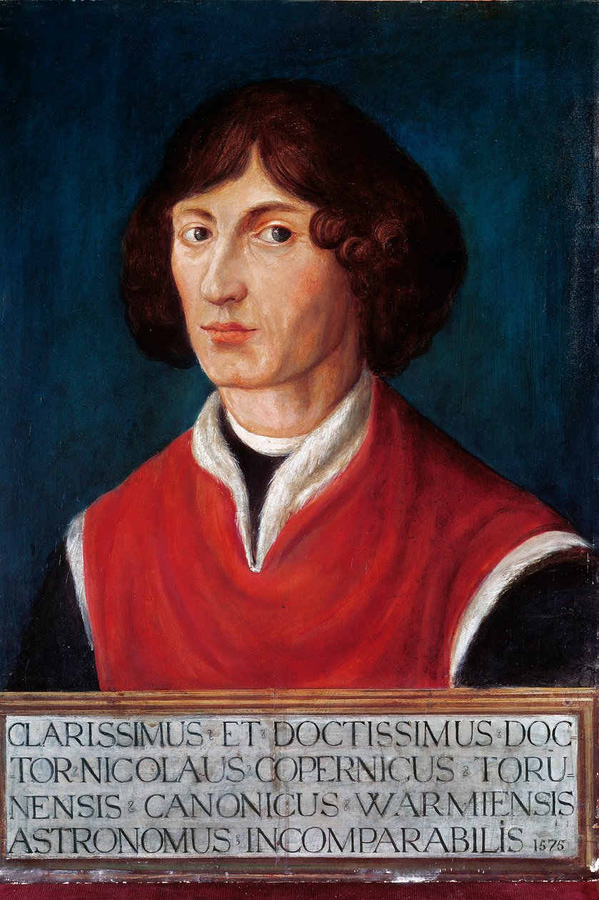 Ritratto di Niccolò Copernico da Polish School