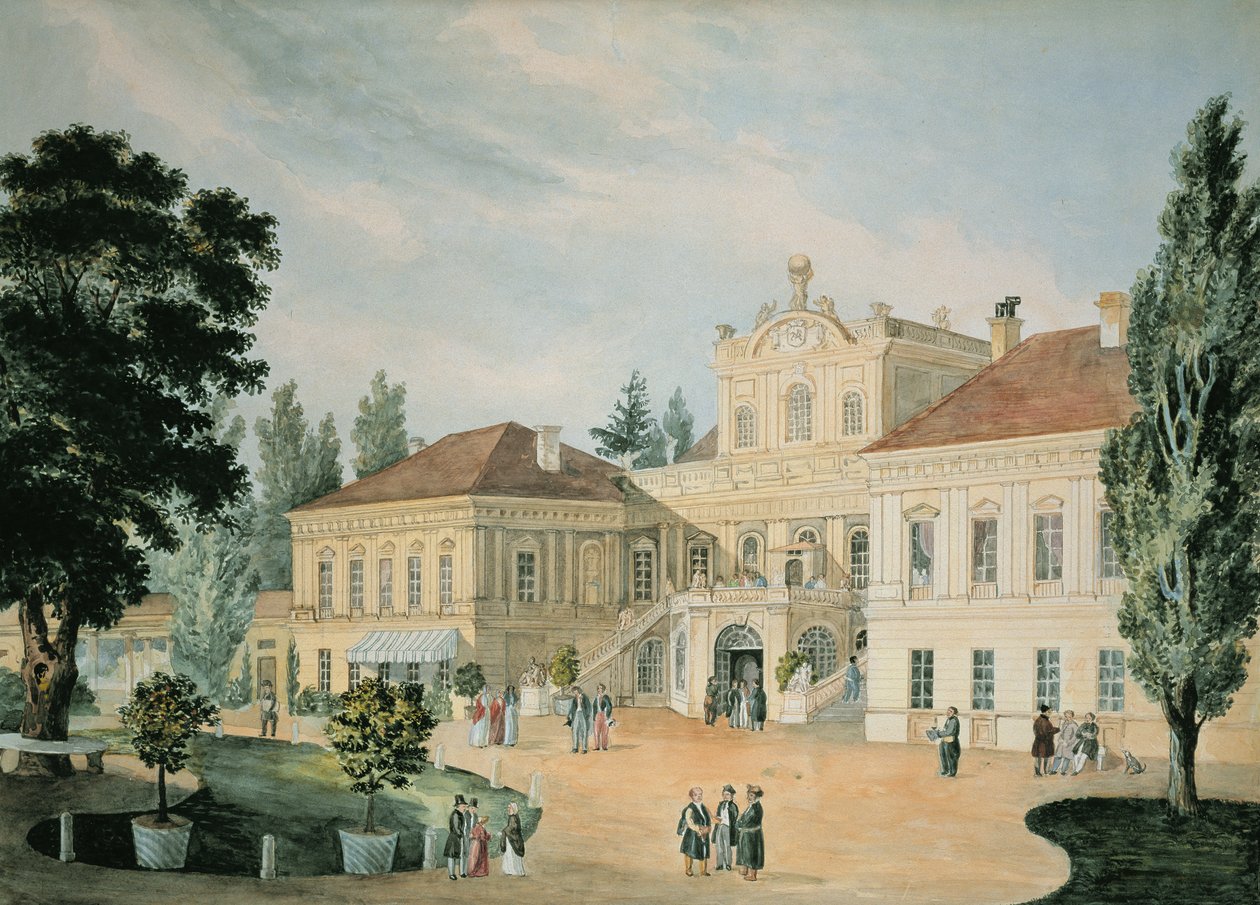 Palazzo Pulawy, 1842 da Polish School