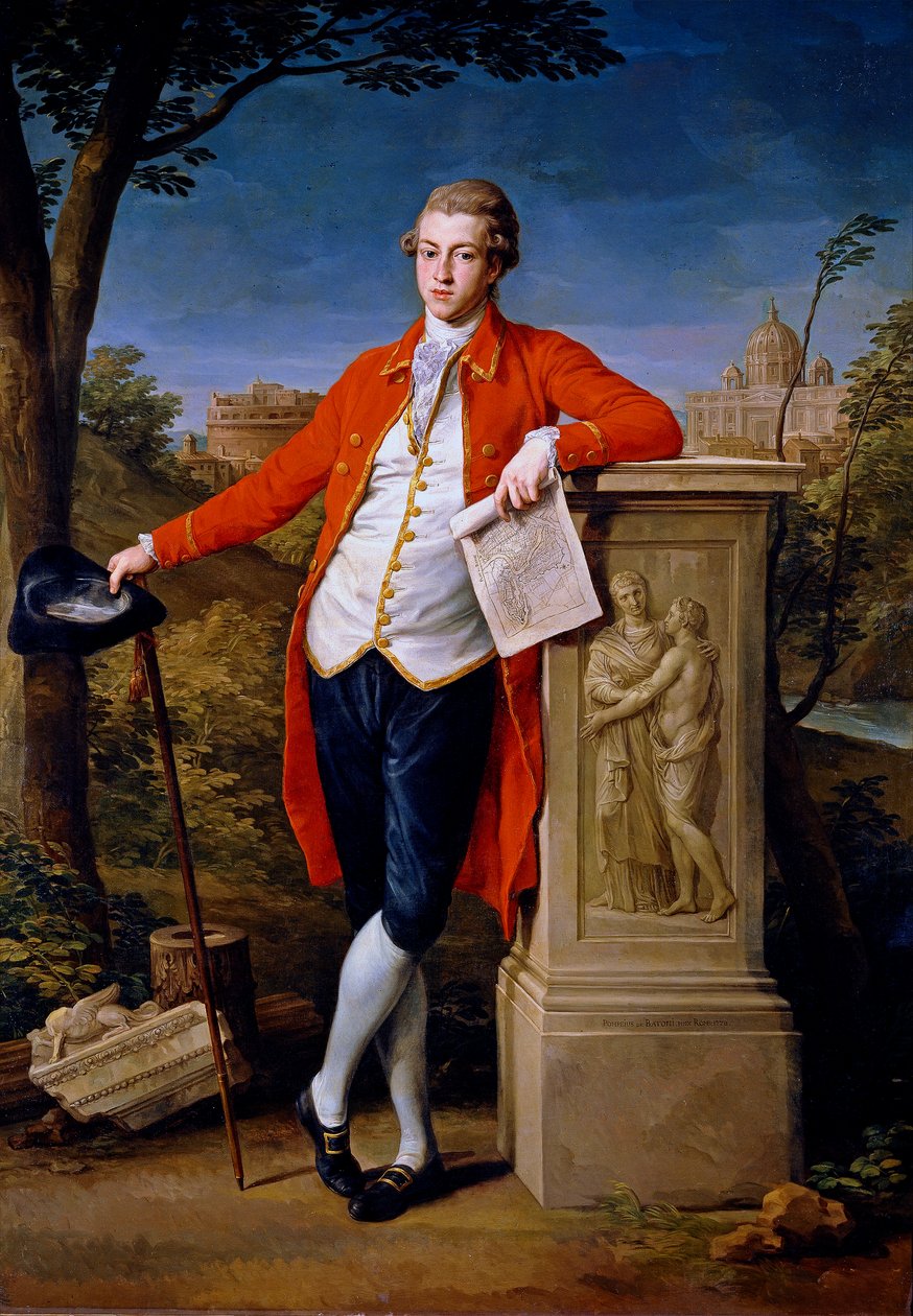 Ritratto di Francis Basset, 1° Barone di Dunstanville e Basset (1757-1835) da Pompeo Batoni