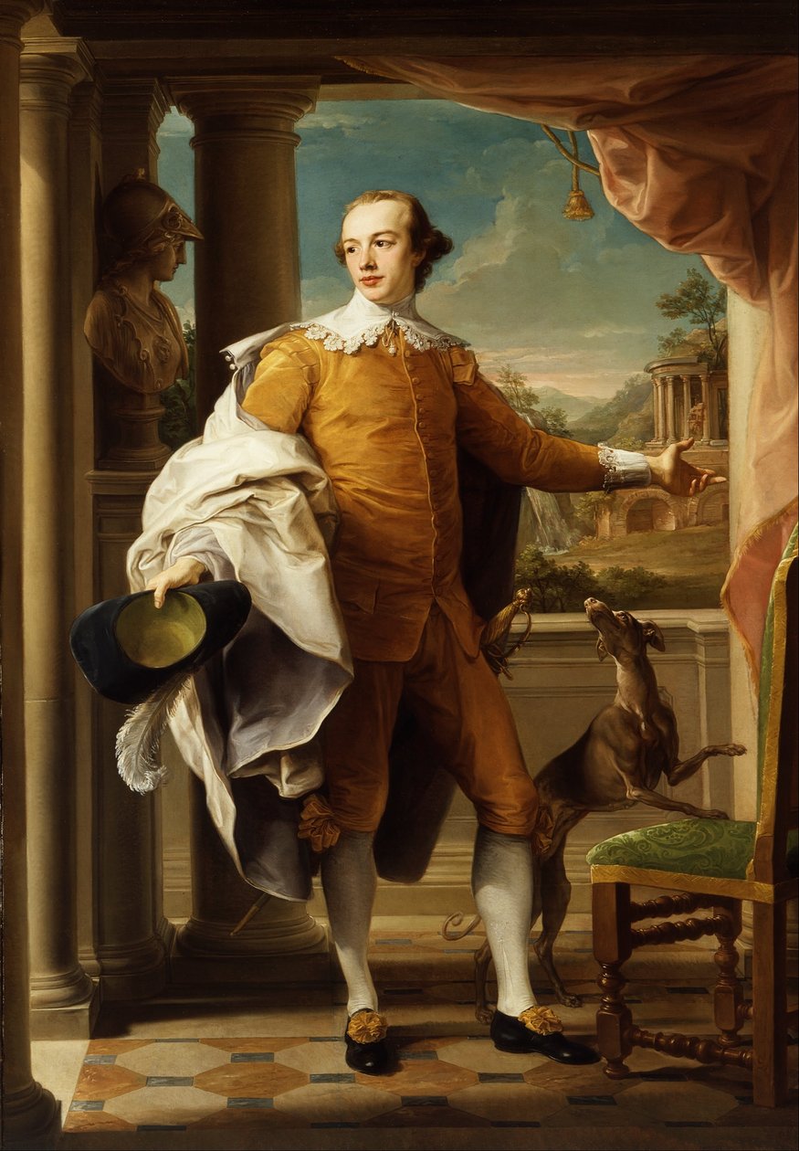 Ritratto di Sir Wyndham Knatchbull-Wyndham da Pompeo Batoni