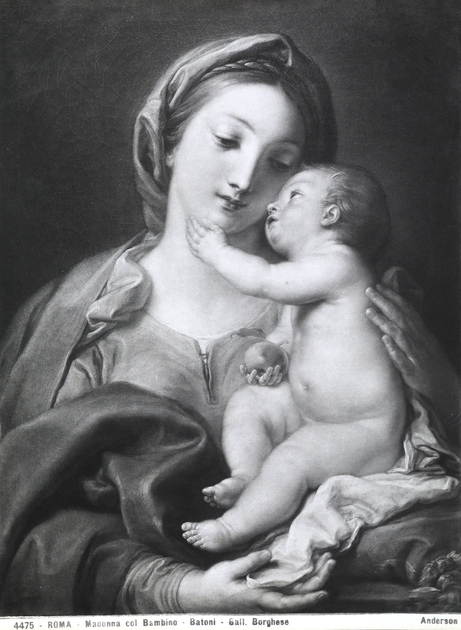 Madonna con Bambino, 1708 da Pompeo Girolamo Batoni