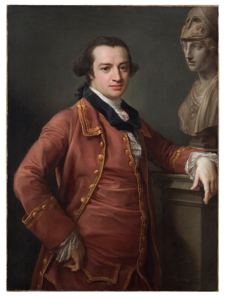 Ritratto di John Monck, 1764 da Pompeo Girolamo Batoni