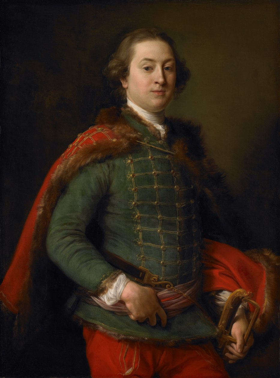 Ritratto di John Woodyeare, 1750 da Pompeo Girolamo Batoni