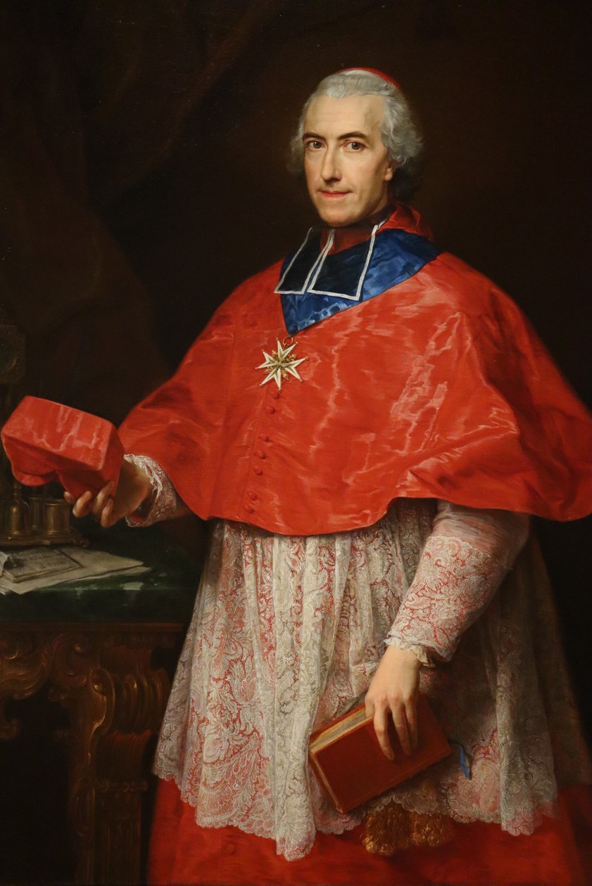 CardinaleRochechouart da Pompeo Batoni