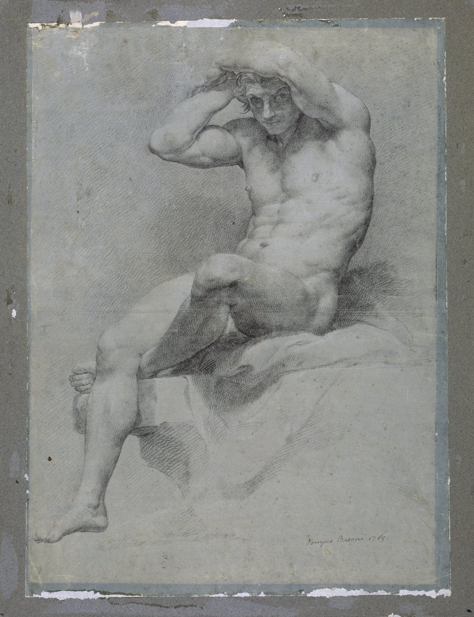 Nudo accademico da Pompeo Girolamo Batoni
