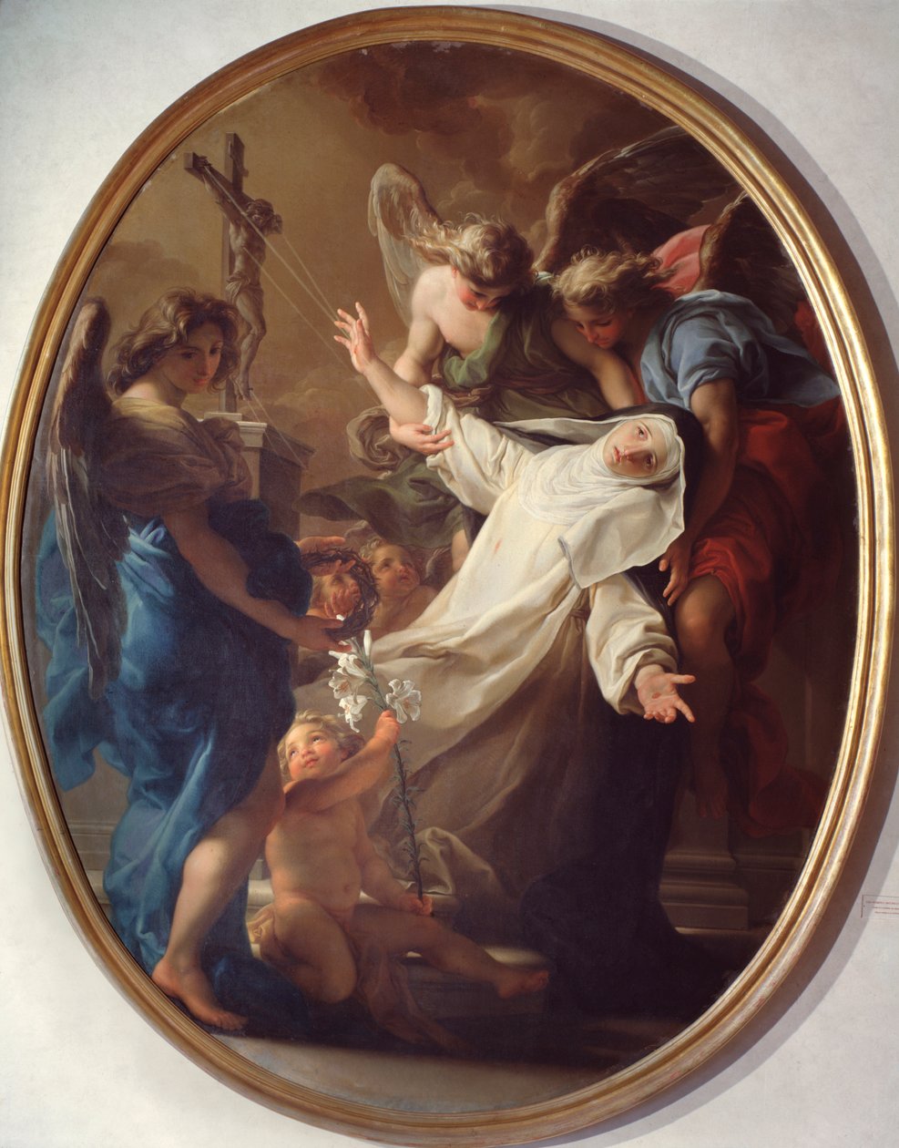 Estasi di Santa Caterina da Siena da Pompeo Girolamo Batoni