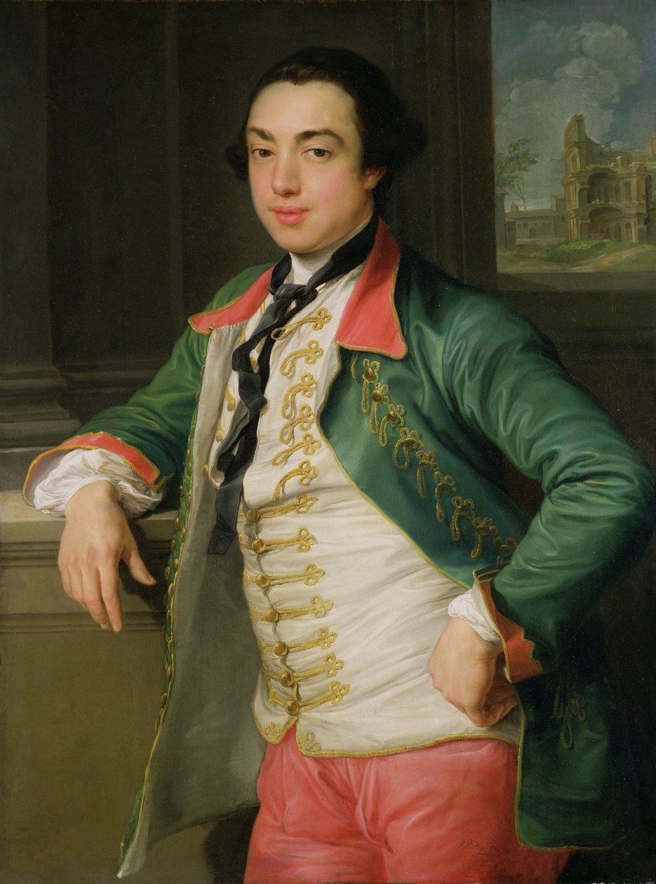James Caulfield, IV visconte Charlemont da Pompeo Girolamo Batoni