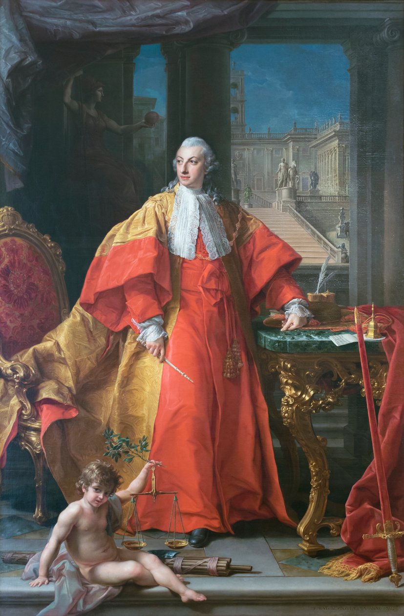 Ritratto di Abbondio Rezzonico da Pompeo Girolamo Batoni