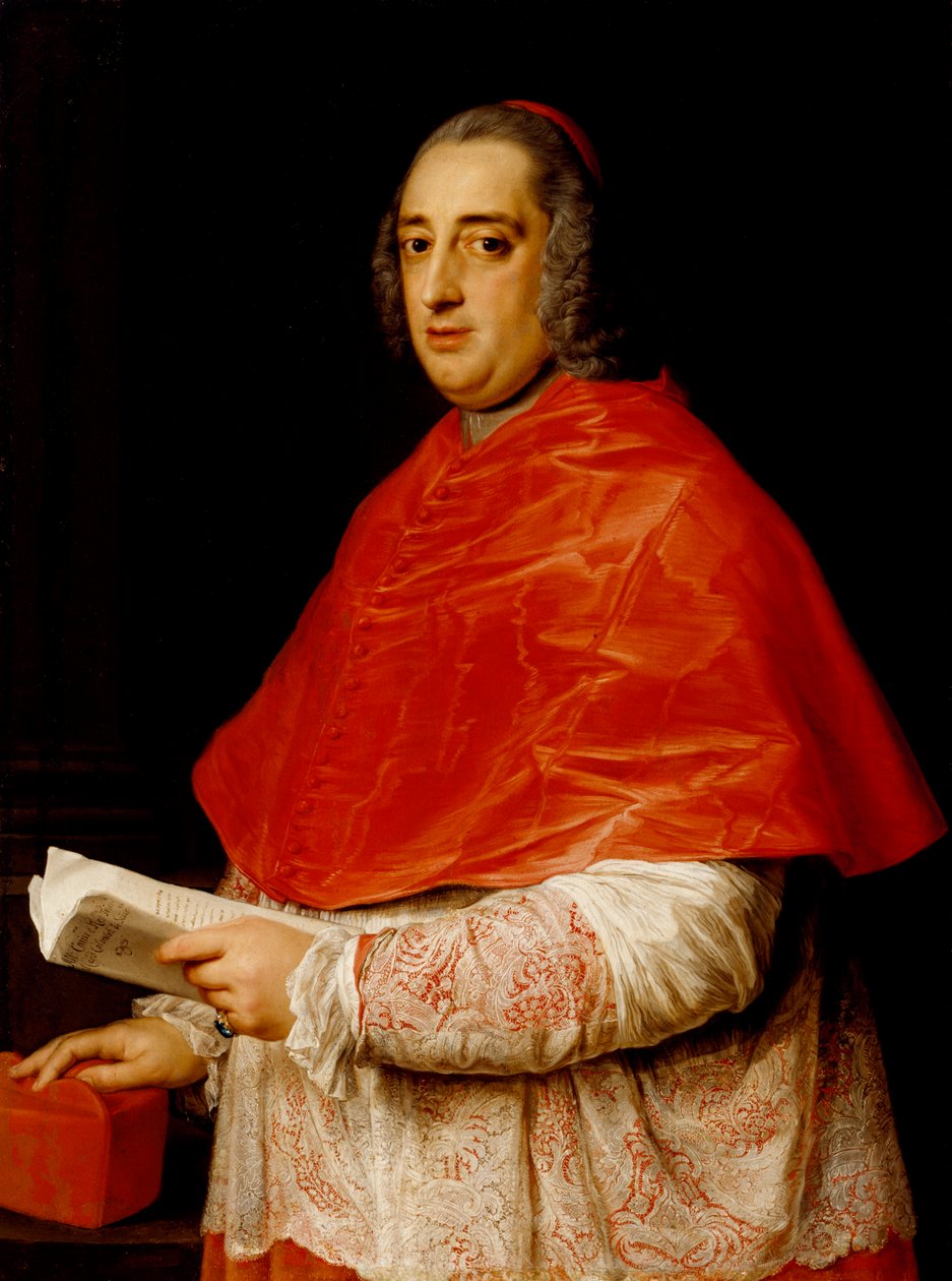 Ritratto del cardinale Prospero Colonna di Sciarra da Pompeo Girolamo Batoni