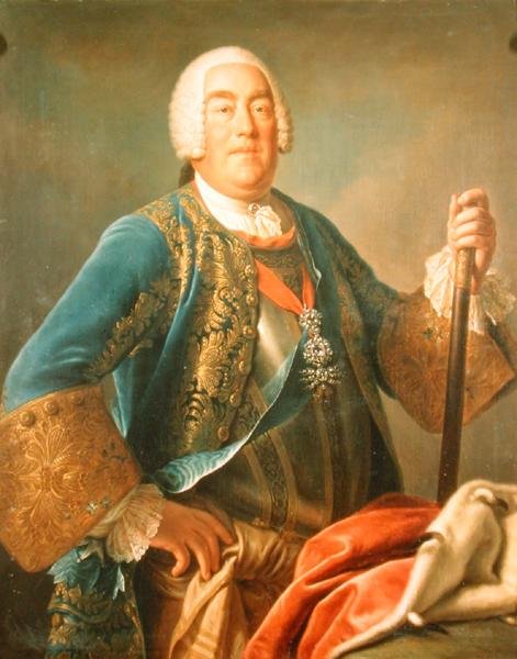 Ritratto di Carlo Eugenio II, duca di Württemberg da Pompeo Girolamo Batoni