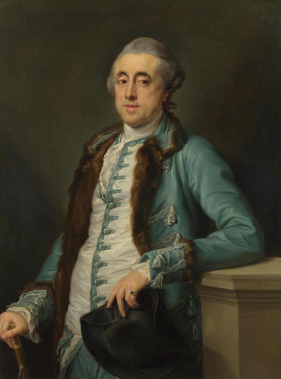 Ritratto di John Scott di Banks Fee da Pompeo Girolamo Batoni