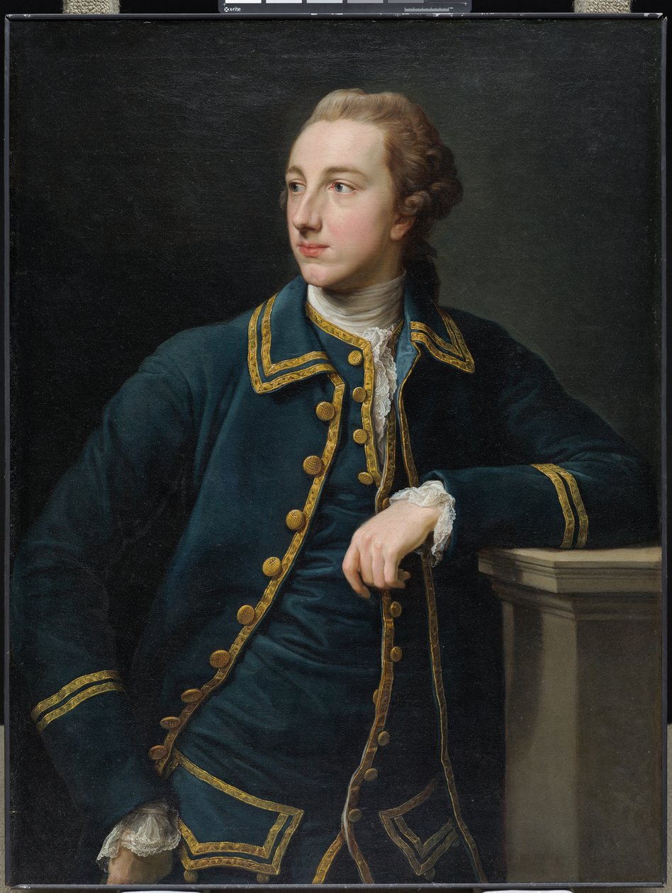Ritratto di un uomo in un abito verde, c.1760 da Pompeo Girolamo Batoni