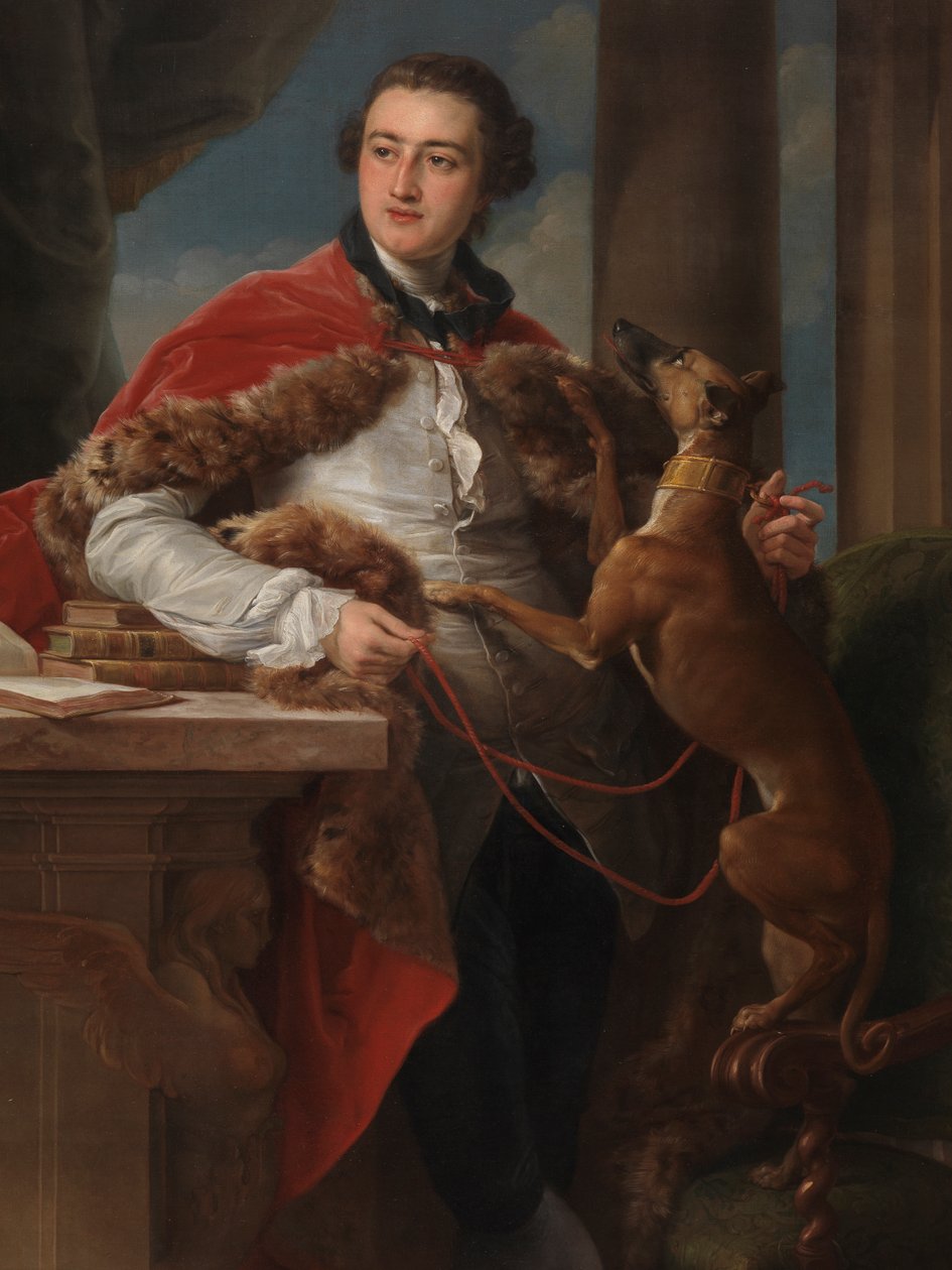 Il 7º Conte di Northampton, prima del 1787 da Pompeo Girolamo Batoni