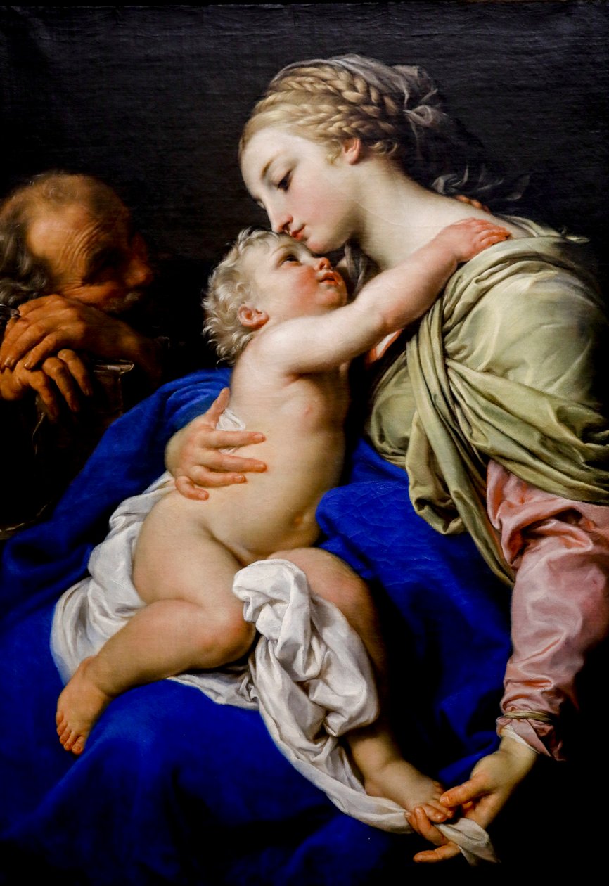 La Sacra Famiglia. XVIII secolo da Pompeo Girolamo Batoni