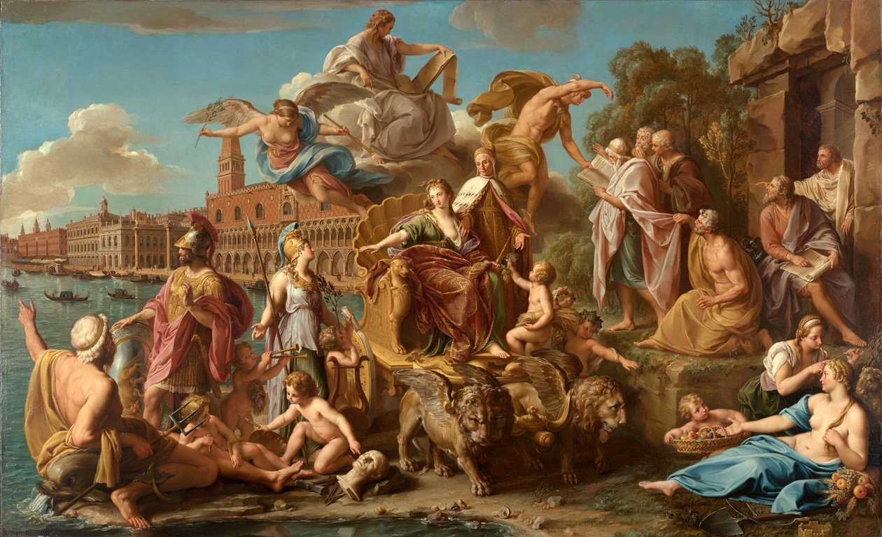 Il Trionfo di Venezia, 1737 da Pompeo Girolamo Batoni