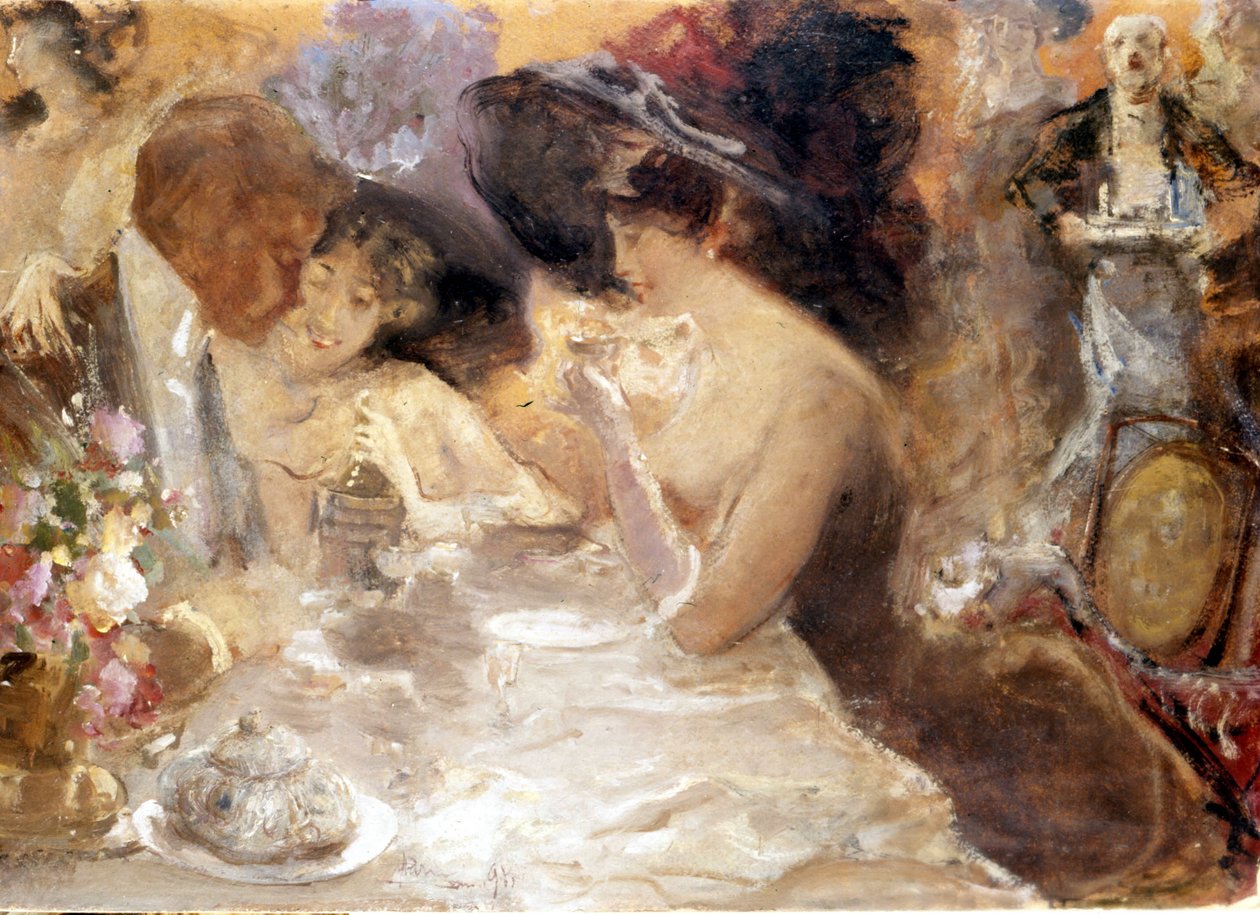 Cena a Monte Carlo. Belle Epoque da Pompeo Mariani