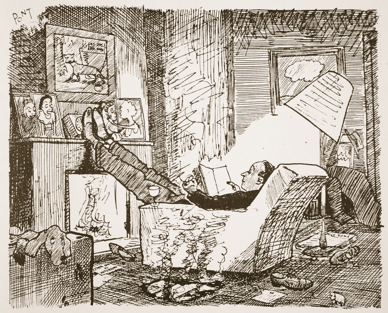 Il celibe, illustrazione da 