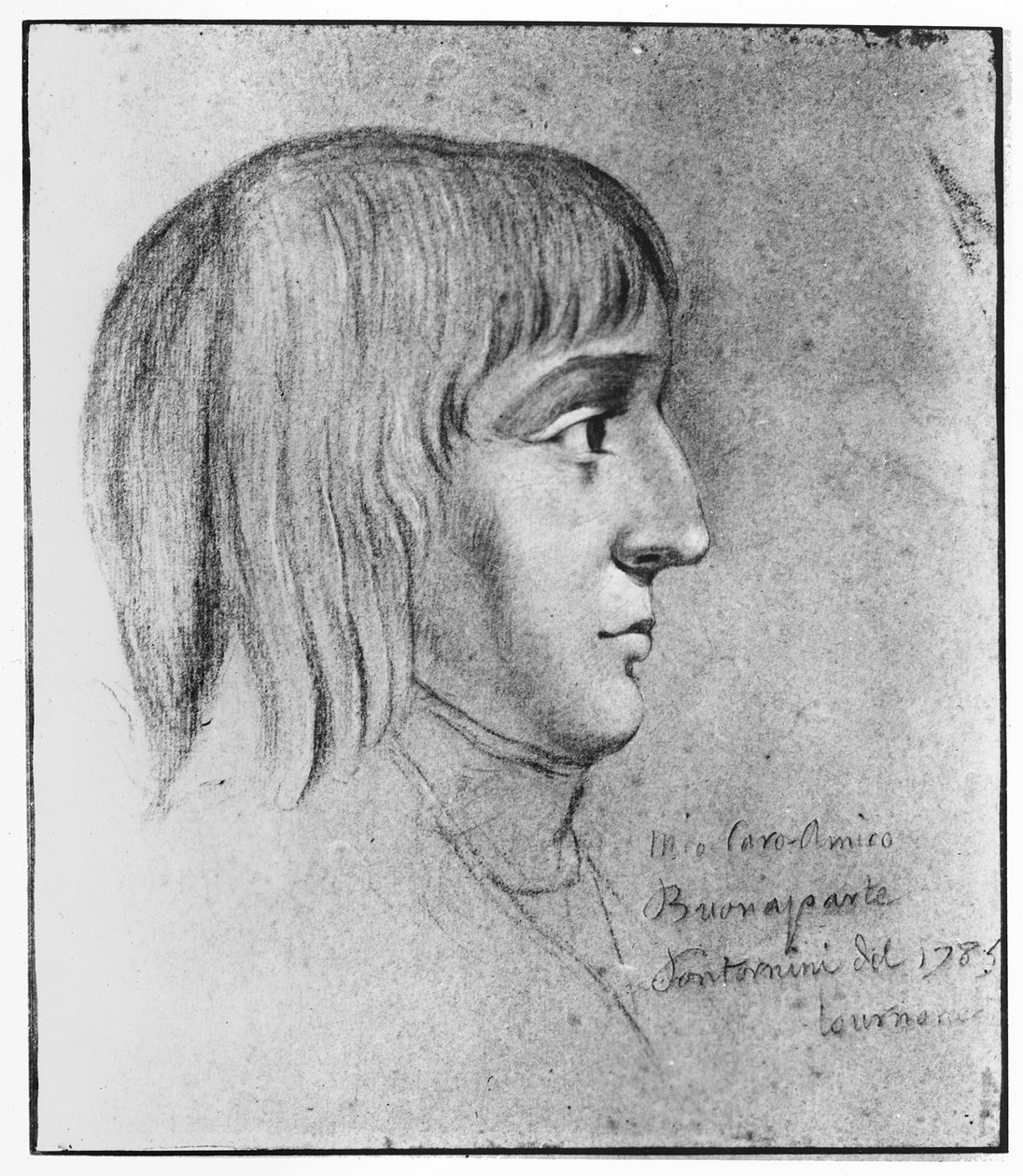 Napoleone Bonaparte, 16 anni, 1785 da Pontornini
