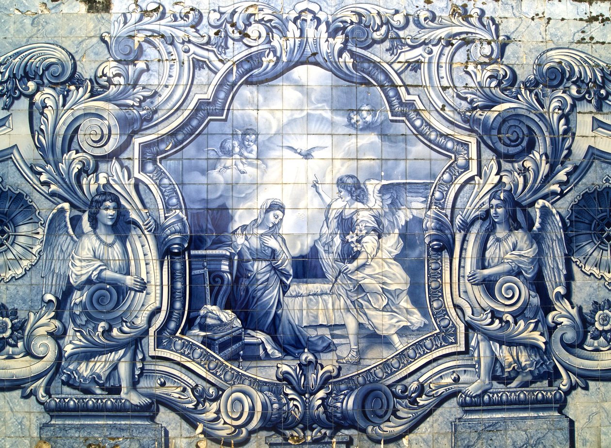 Pannello decorativo raffigurante l