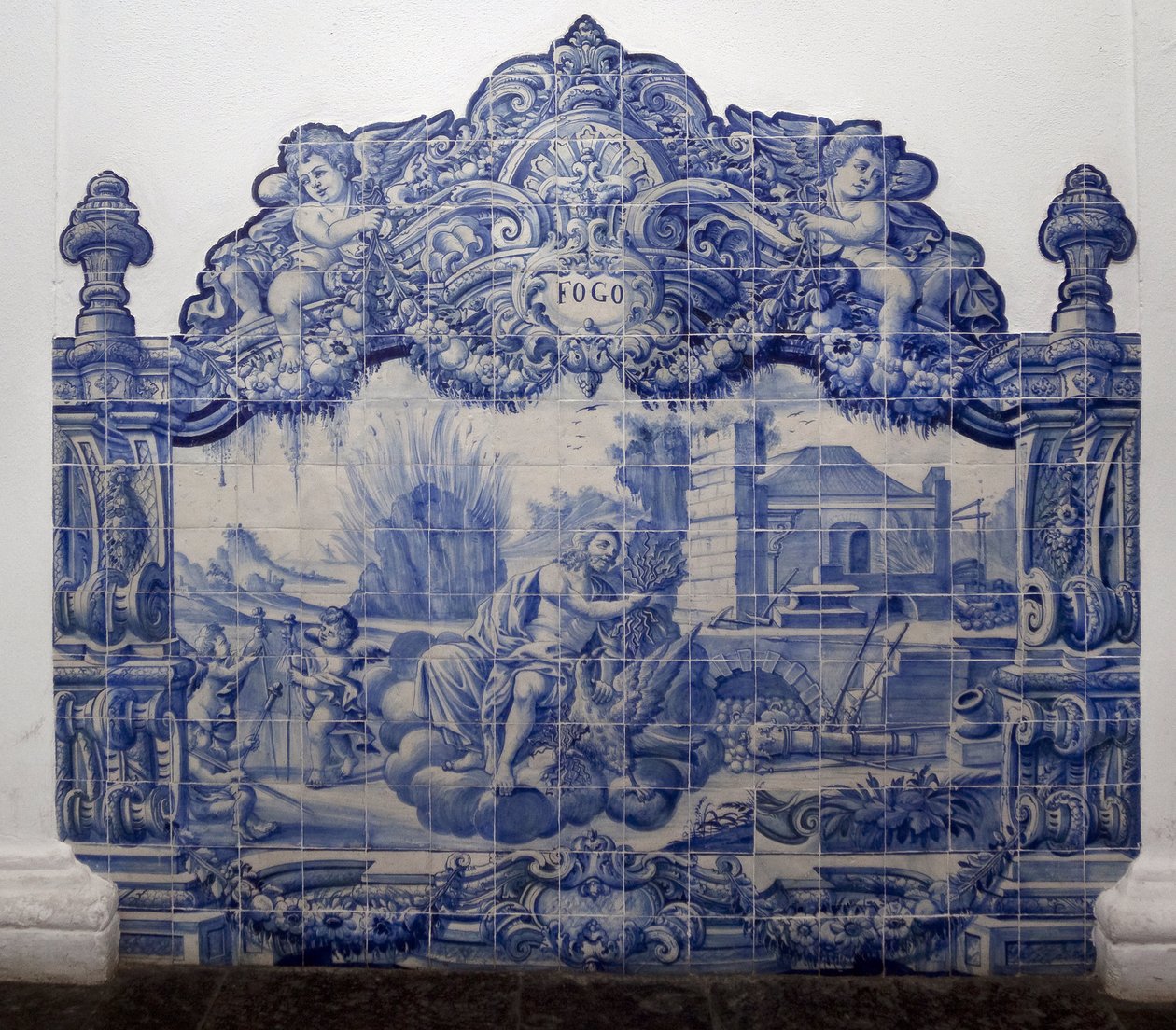 Allegoria del fuoco da Portuguese School