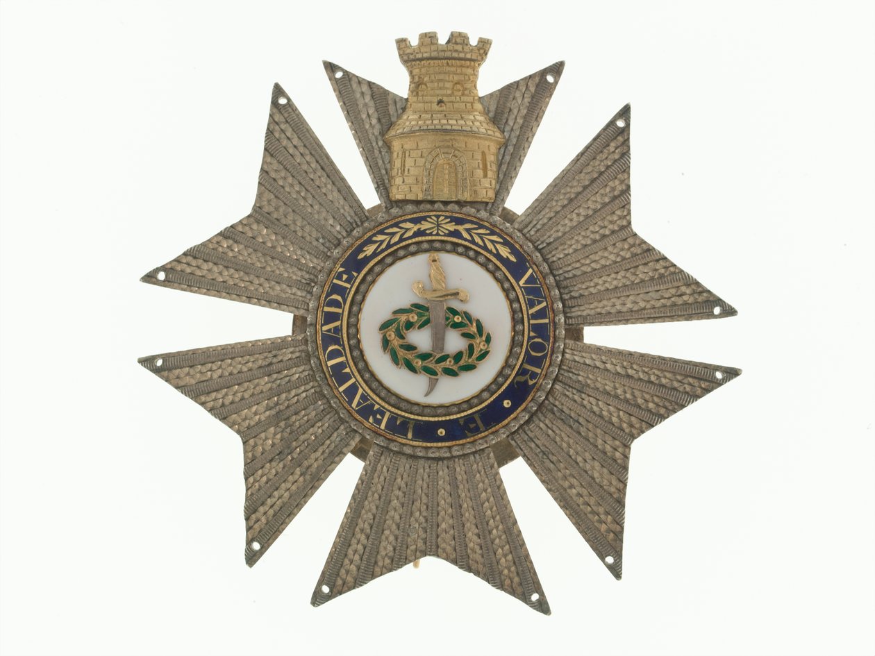 Distintivo, Ordine della Torre e della Spada, Portogallo, Generale Sir Galbraith Lowry Cole da Portuguese School