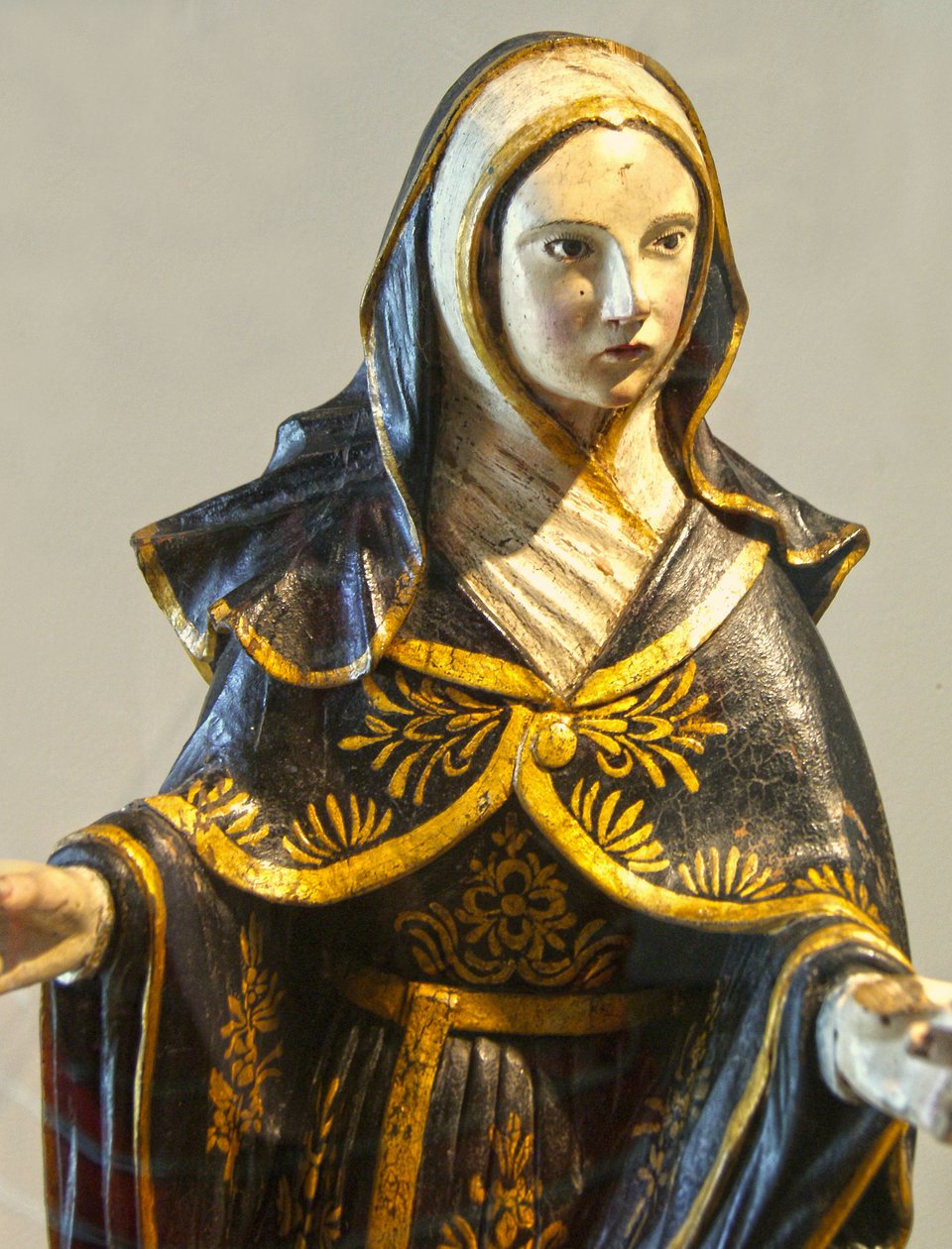 Statua scolpita della Vergine Maria, Portogallo c.1462 da Portuguese School