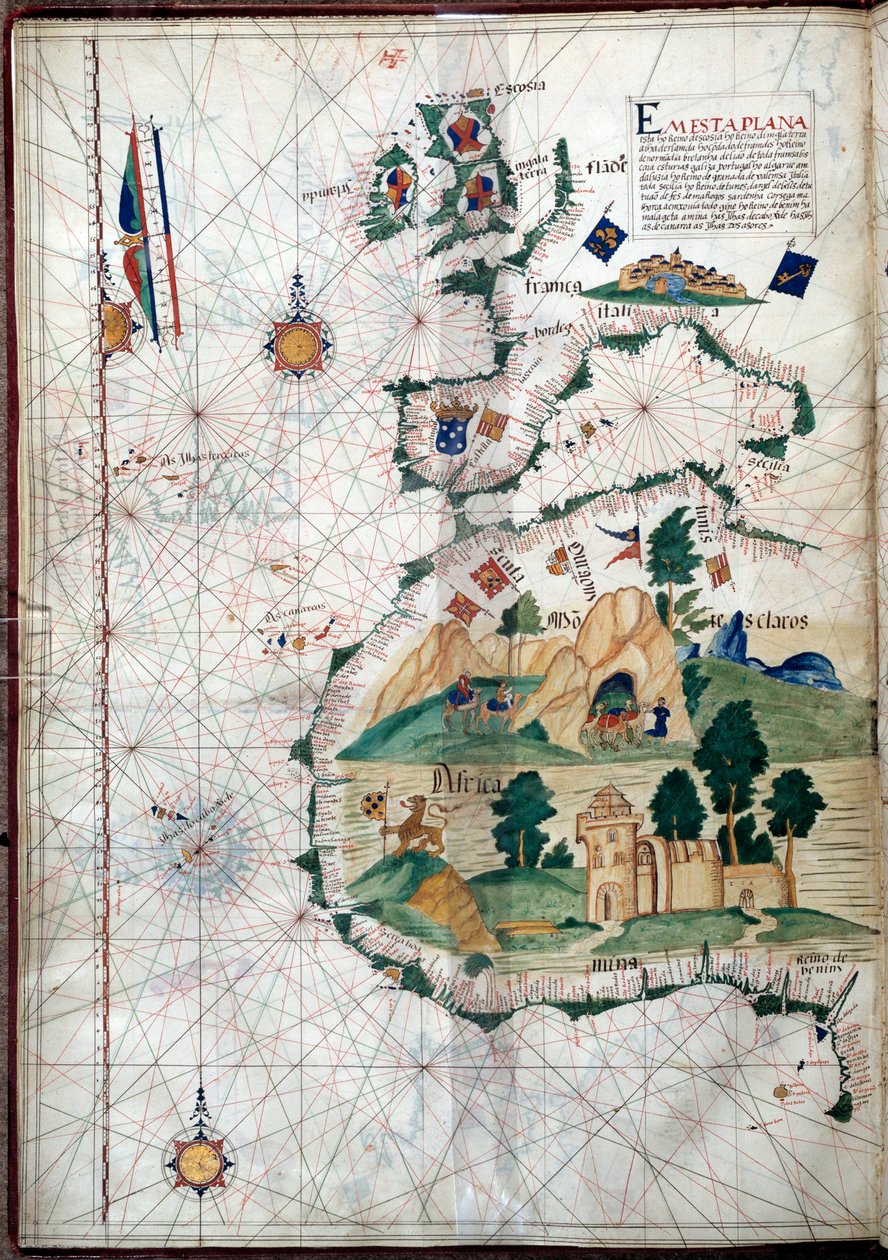 Portolano della costa occidentale dell