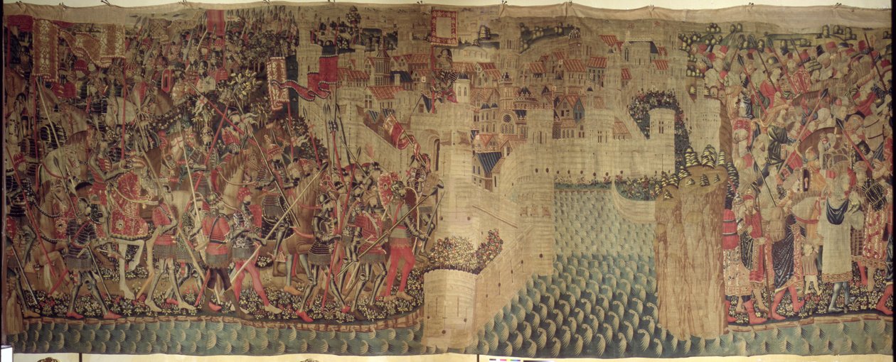 La Conquista di Arzila nel 1471 da Portuguese School